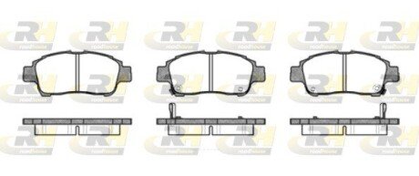 Гальмівні колодки ROADHOUSE 271202
