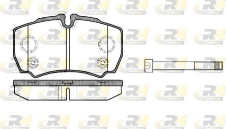 Гальмівні колодки дискові ROADHOUSE 2849.10
