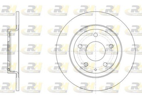 Гальмівний диск ROADHOUSE 61519.00