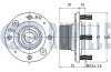 MITSUBISHI Подшипник ступицы Carisma -06. Space Star -06 RUVILLE 221381 (фото 2)