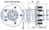 TOYOTA К-кт підшипника задн.маточини з ABS Rav 4 III 08- RUVILLE 221453 (фото 2)