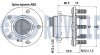 MITSUBISHI комплект задн. маточини колеса c ABS Outlander,Lancer 08- RUVILLE 221686 (фото 2)