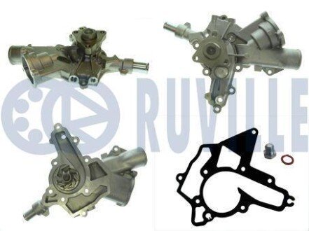 OPEL Помпа воды Astra H, Corsa C/D 00- RUVILLE 561269E