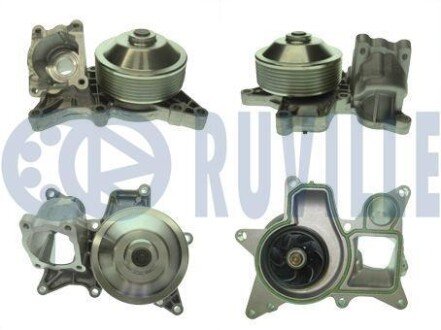 BMW Помпа воды 5 F10, 7 F01, X5, X6 3.0d 09- RUVILLE 561542