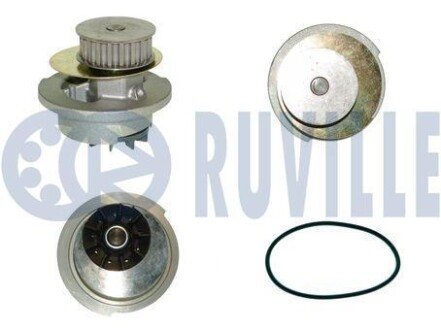 OPEL Помпа воды Ascona C, Kadett E 86-, Vectra A 1.4/1.6 88- RUVILLE 56527P