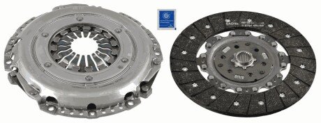 ALFA ROMEO комплект зчеплення GIULIETTA 2.0 JTDM 10- SACHS 3000 970 044 (фото 1)