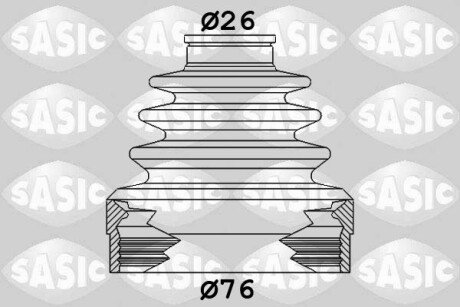 Пильовик RENAULT Espace JR, Laguna III, Megane III, Scenic III, Master II SASIC 1904019