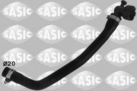 Патрубок радіатора пічки SASIC 3400169