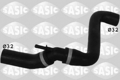 Шланг гумовий сист. охолоджен. SASIC 3406057