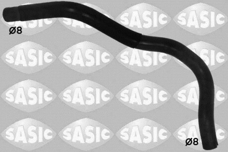 Шланг гумовий сист. охолоджен. SASIC 3406183