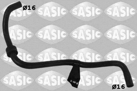 Шланг гумовий сист. охолоджен. SASIC 3406228