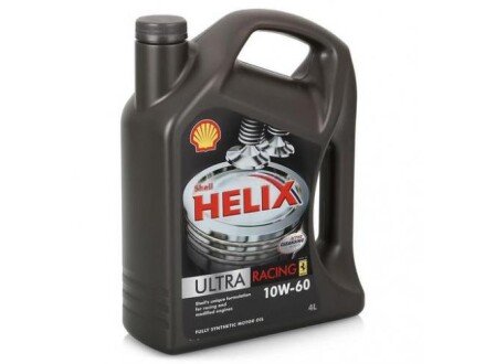 4л Helix Ultra Racing 10W-60 масло (SN/CF, A3/B4) SHELL 550040622