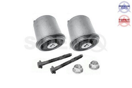 Сайлентблоки балки AUDI A3, SEAT IBIZA III, VW GOLF IV 96- зад. міст SIDEM 863713 SET