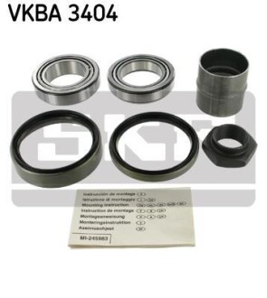Комплект підшипника колеса SKF VKBA3404