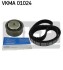 Комплект ГРМ (ремінь + ролик) SKF VKMA01024 (фото 2)