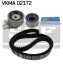 Комплект ГРМ (ремінь + ролик) SKF VKMA02172 (фото 2)