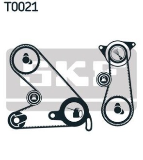 Комплект ГРМ (ремінь + ролик) SKF VKMA03050