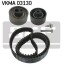 Комплект ГРМ (ремінь + ролик) SKF VKMA03130 (фото 2)