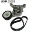 Ремкомплект ГРМ AUDI/SEAT/VW A3/Altea/Golf "1,9-2,0 "03>> VKMA 31022