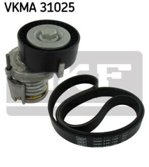 К-т,поліклиновий пас+натягувач SKF VKMA31025