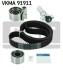 Комплект ГРМ (ремінь + ролик) SKF VKMA91911 (фото 2)