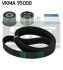 Комплект ГРМ (ремінь + ролик) SKF VKMA95000 (фото 2)