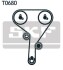 Комплект ГРМ (ремінь + ролик) SKF VKMA95663 (фото 1)