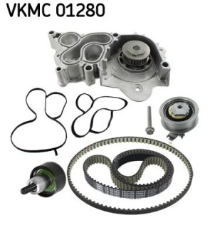 Ремкомплект ГРМ + помпа AUDI/VW A3/Golf "1,0-1,4 "11>> SKF ="VKMC01280"