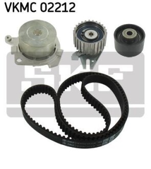 Комплект ГРМ, пас+ролик+помпа SKF VKMC02212