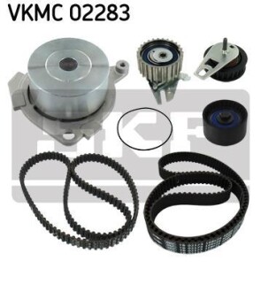 Комплект ГРМ, пас+ролик+помпа SKF VKMC02283