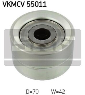 Ролик обвідний ременя поліклинового (приводного) SKF VKMCV55011