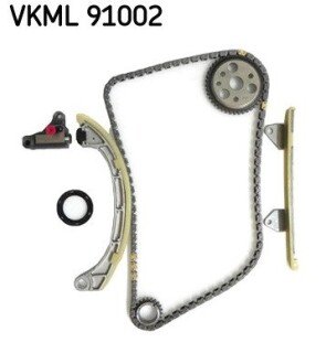 Комплект ГРМ (ланцюг + зірочка) SKF VKML 91002