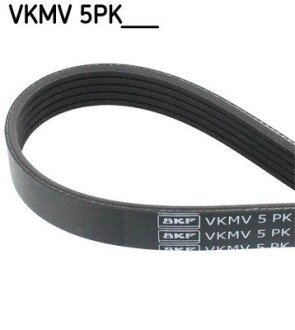 Ремінь поліклиновий 5PK891 SKF VKMV 5PK891 (фото 1)