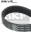 Доріжковий пас SKF VKMV6PK2545 (фото 1)