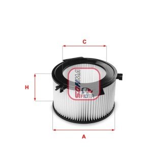 Фільтр салону VW "2,0-2,5 "97-03 SOFIMA S3067C