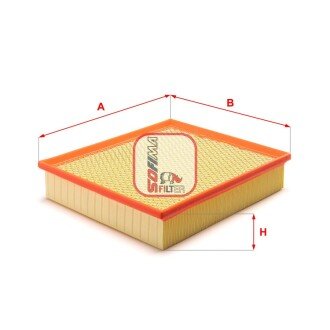 Фільтр повітряний AUDI/SKODA A7/A6/Superb "94-08" SOFIMA S3100A