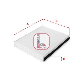 Фільтр салону VW/AUDI "2,0-3,2 "03-15 SOFIMA S 3189 C