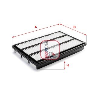 Фільтр повітряний MITSUBISHI "3,2-3,9 "07>> SOFIMA S3220A (фото 1)