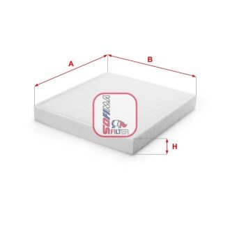 Фільтр салона VW Golf/Passat 14-/Crafter 16-/Skoda Octavia 12-/SuperB 15- SOFIMA S 3298 C