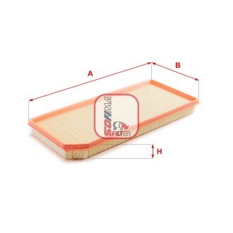 Фільтр повітряний AUDI/SEAT "2,0 "05>> SOFIMA S3315A