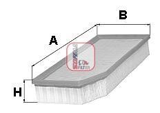 Фільтр повітряний SOFIMA S3355A