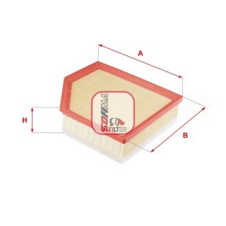 Фільтр повітряний VOLVO "3,2 "07>> SOFIMA S3686A