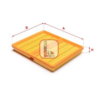 Фільтр повітряний AUDI/SKODA/VW A1,A3,Q2/Fabia,Octavia/Karoq "10>> SOFIMA S3A51A