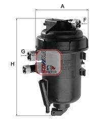 Фільтр паливний SOFIMA S5144GC