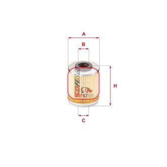 Фільтр масляний SOFIMA S 5587 PO