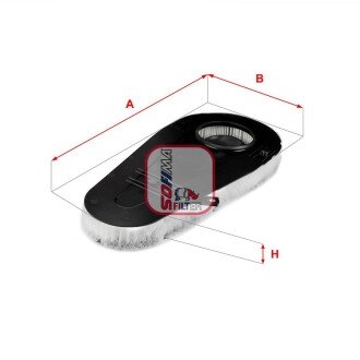 Фільтр повітряний BMW "2,0-3,0 "09-15 SOFIMA S7A97A