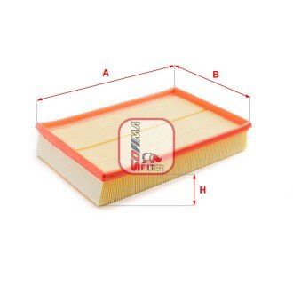 Фільтр повітряний VOLVO "2,5 "99-07 SOFIMA S9702A