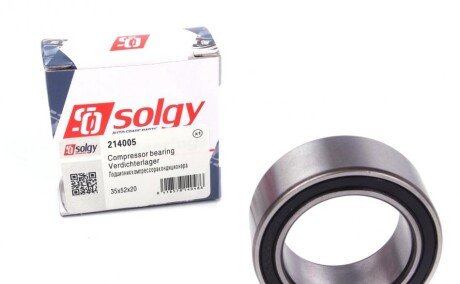 Підшипник компресора кондиціонера Solgy 214005