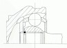 ШРУС AUDI/SEAT/SKODA/WV A3/Altea/Octavia/Caddy "1,4-3,2 "96>> SPIDAN ="36474" (фото 2)