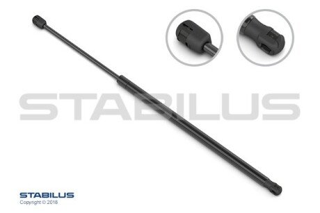 Пружина газова PEUGEOT 407 03/04> STABILUS 001984